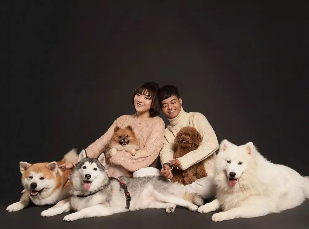 pemotretan prewedding dengan hewan © Instagram