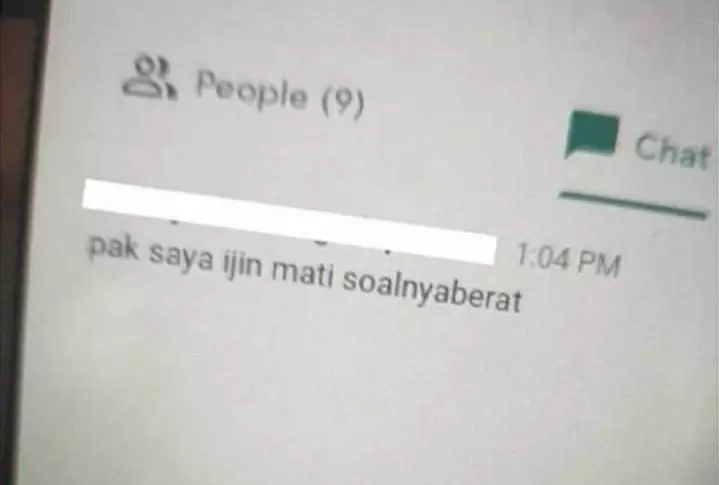 Alasan izin kuliah daring berbagai sumber