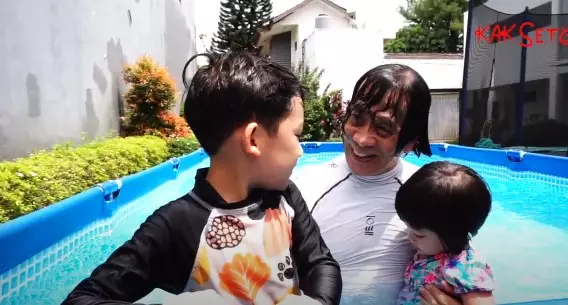 Penjelasan Kak Seto soal poni antigravitasi © Istimewa Penjelasan Kak Seto soal poni antigravitasi © Istimewa