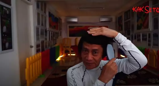 Penjelasan Kak Seto soal poni antigravitasi © Istimewa Penjelasan Kak Seto soal poni antigravitasi © Istimewa