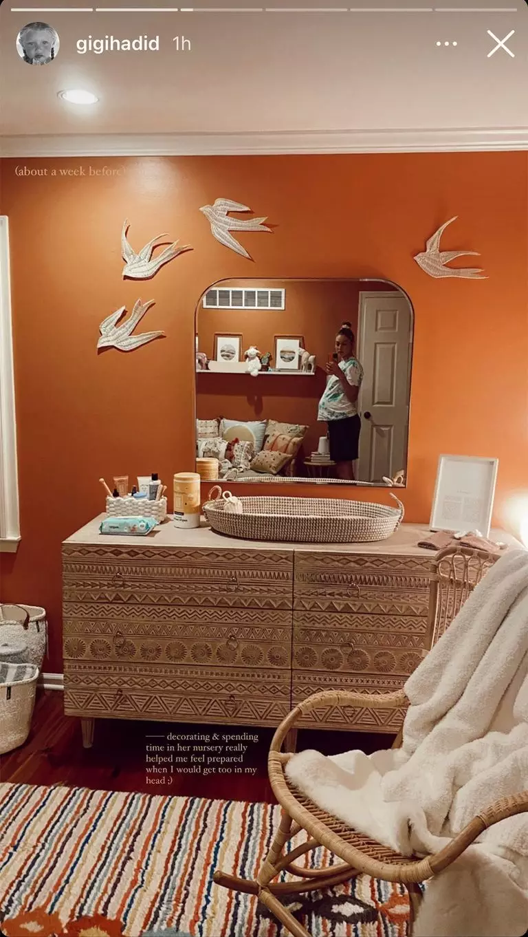 kamar anak gigi hadid © Instagram kamar anak gigi hadid © Instagram