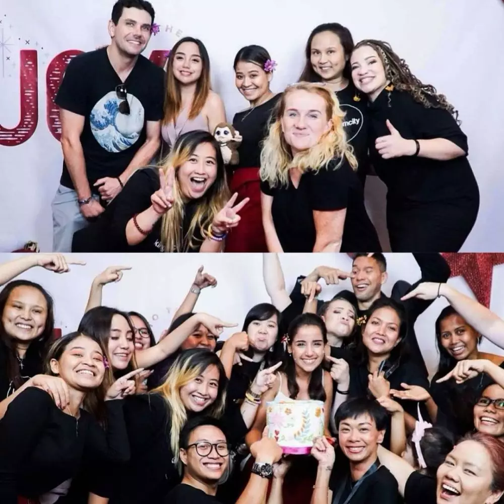 salmafina pelayanan di gereja © Instagram