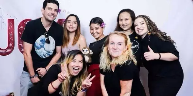 salmafina pelayanan di gereja © Instagram