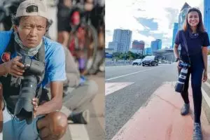 Cerita fotografer raup untung dari pesepeda di Jembatan Kuningan