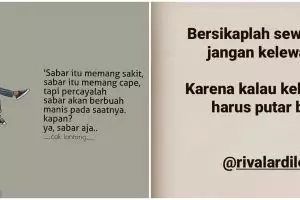 60 Kata-kata bijak lucu tentang kehidupan, ampuh usir stres