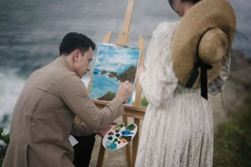 potret prewedding billy davidson dan patricia © Instagram