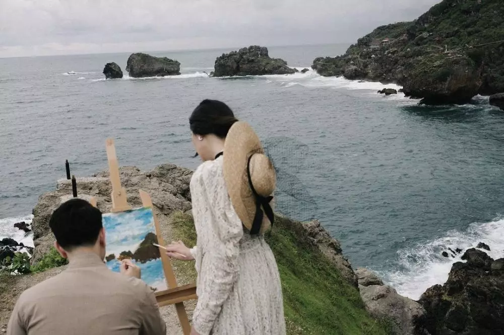 potret prewedding billy davidson dan patricia © Instagram