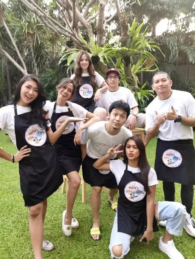 Nia Ramadhani kegiatan sosial  © Instagram