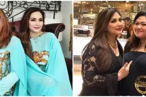 10 Potret kompak Nia Daniaty dan putri sulung, bak seumuran