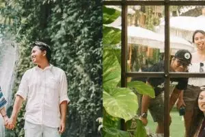 10 Potret seru liburan Joshua Suherman, jelajah goa hingga air terjun