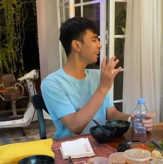 pertemuan Dimas & Mama Rieta © Instagram