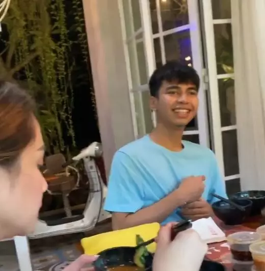 pertemuan Dimas & Mama Rieta © Instagram