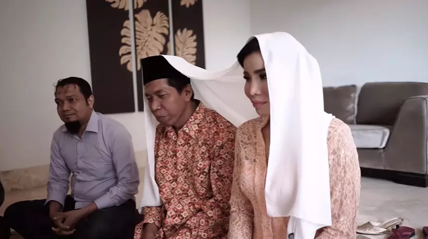 akad nikah kiwil dan eva © YouTube akad nikah kiwil dan eva © YouTube