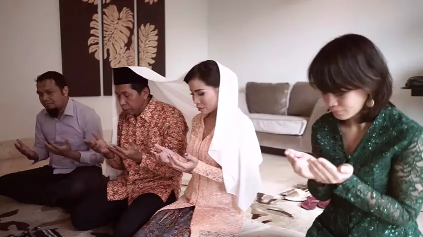 akad nikah kiwil dan eva © YouTube akad nikah kiwil dan eva © YouTube