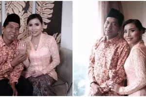 10 Momen akad nikah Kiwil dan Eva Belisima, sederhana dan khidmat 