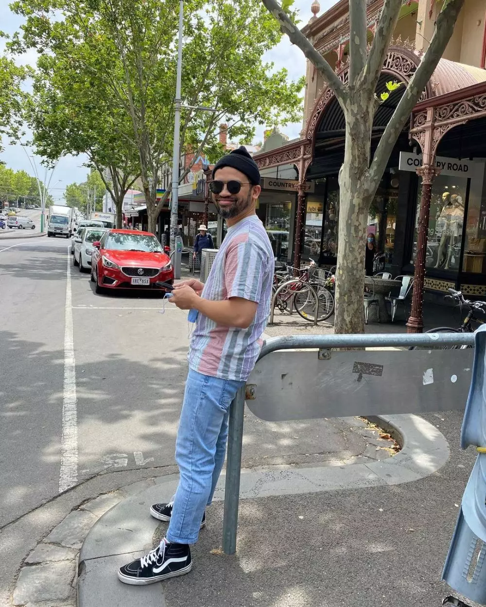 Momen Acha Sinaga kunjungi Melbourne saat pandemi © Instagram Momen Acha Sinaga kunjungi Melbourne saat pandemi © Instagram