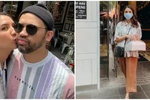 10 Momen Acha Sinaga kunjungi Melbourne saat pandemi, tampil stylish