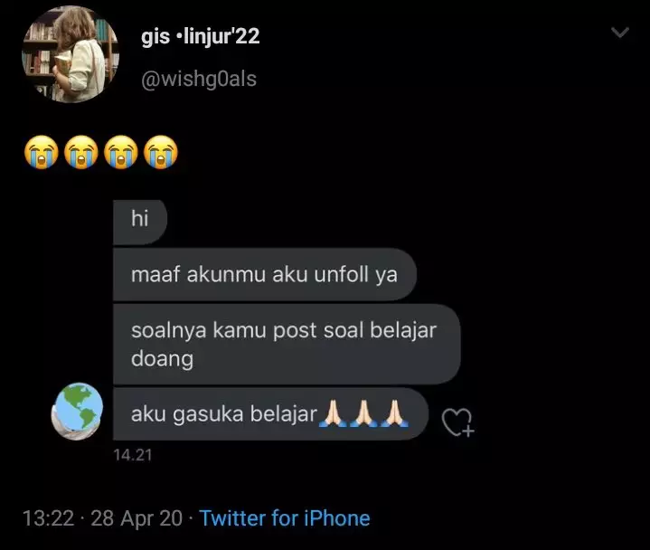 Chat lucu murid 62 berbagai sumber
