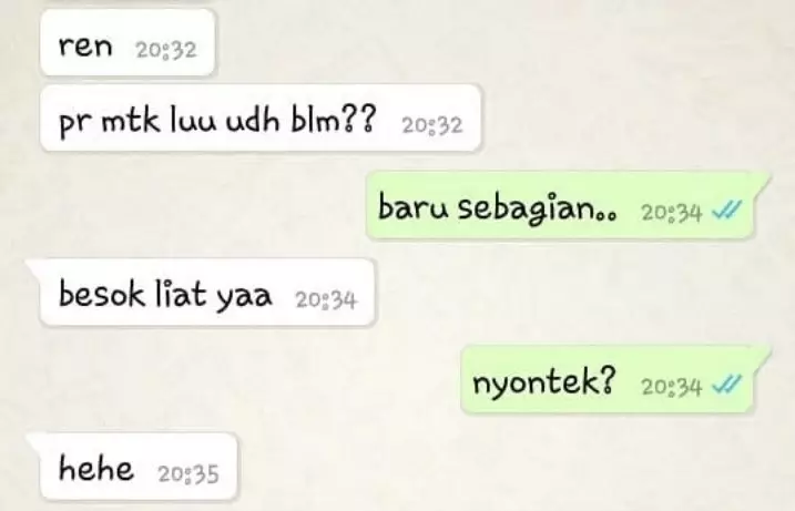 Chat lucu murid 62 berbagai sumber