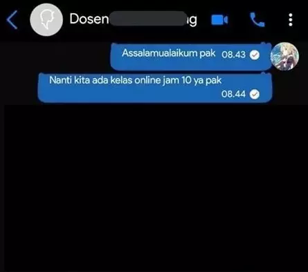 Chat lucu murid 62 berbagai sumber