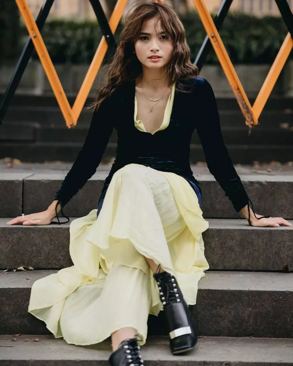 Gaya pemotretan Acha Septriasa © 2020 brilio.net