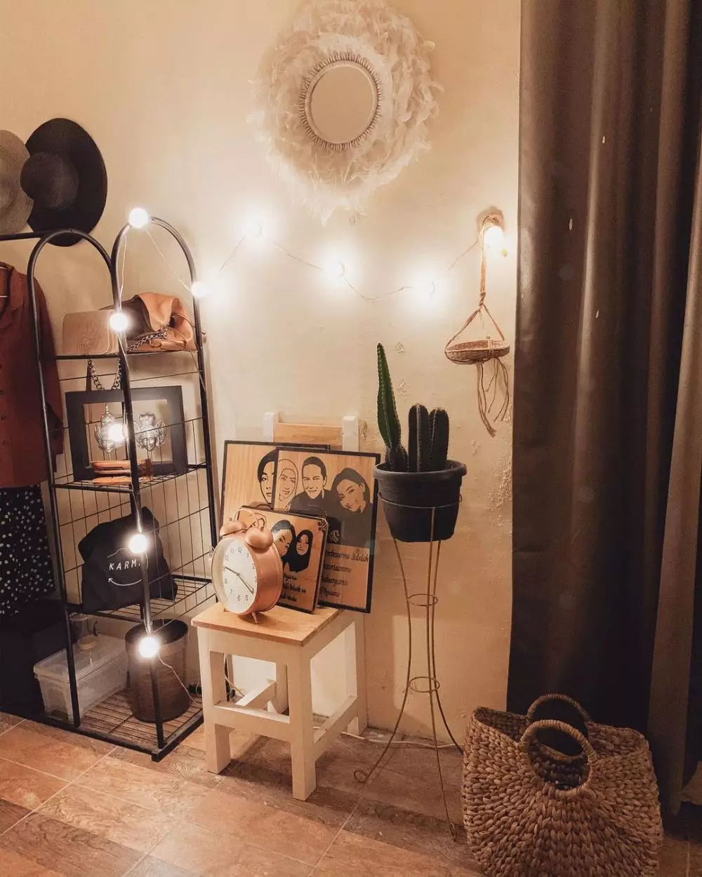 penampakan kamar glenca © Instagram