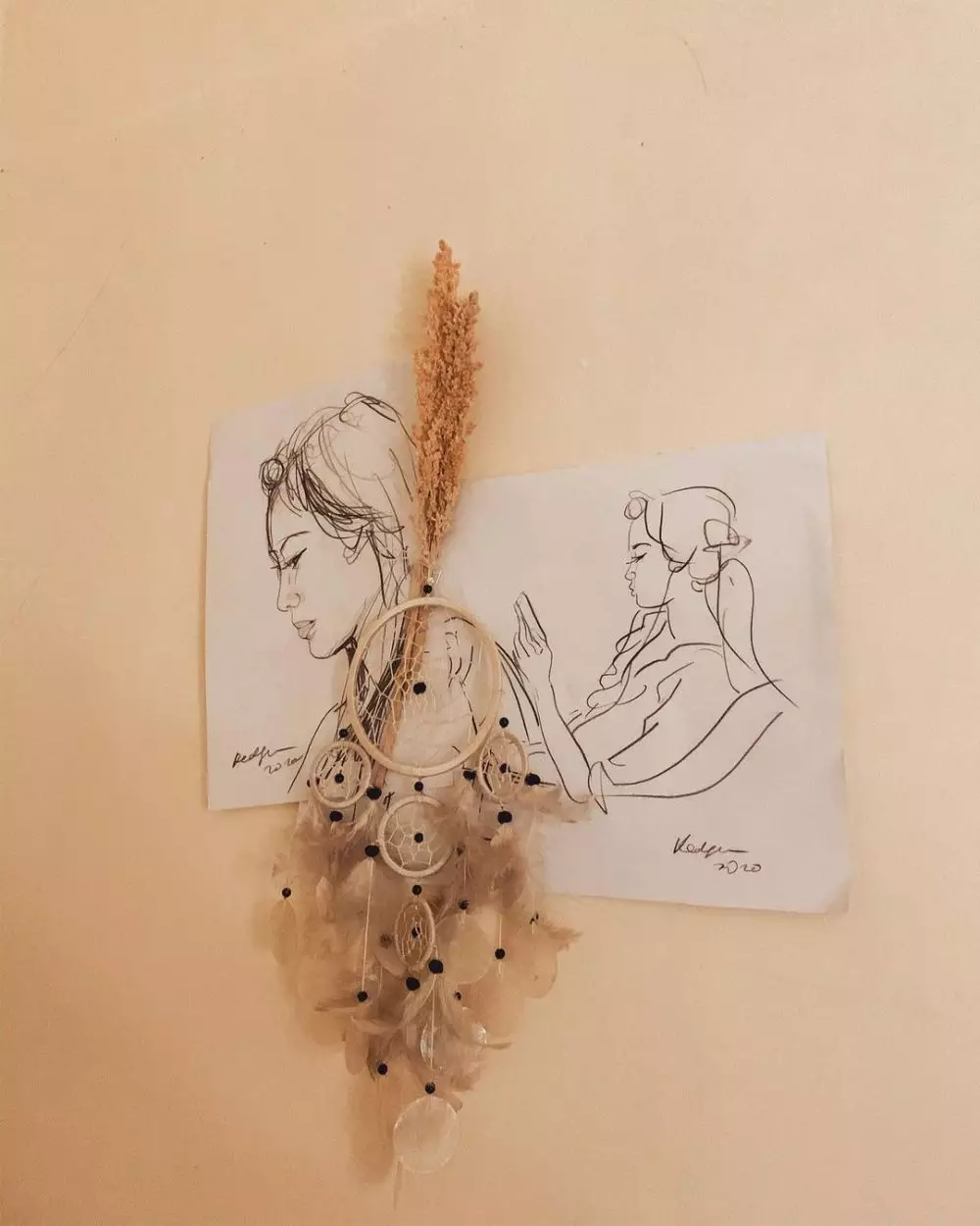 penampakan kamar glenca © Instagram