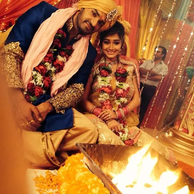 potret syuting Uttaran ©Instagram