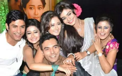 potret syuting Uttaran ©Instagram