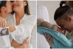 Resmi jadi ayah, ini 7 momen hangat Kim Kurniawan dan sang anak