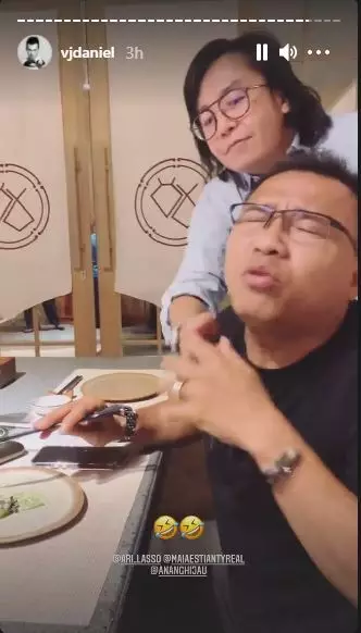 farewell party Daniel Mananta © Instagram farewell party Daniel Mananta © Instagram