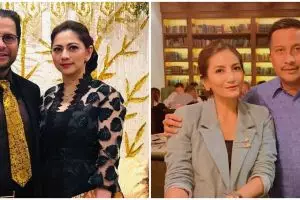 Langganan jadi ibu di sinetron, ini momen 7 seleb dan pasangan asli