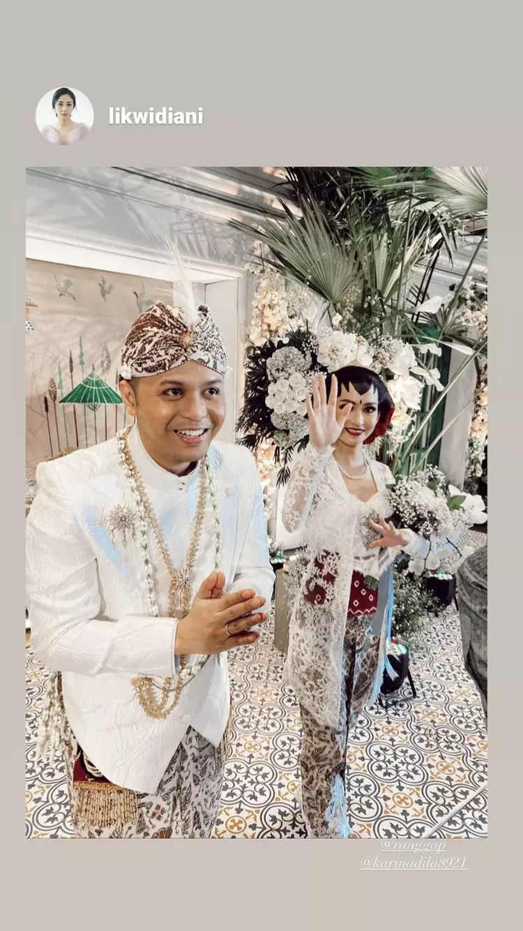 Momen akad nikah Karina Nadila  © 2020 brilio.net