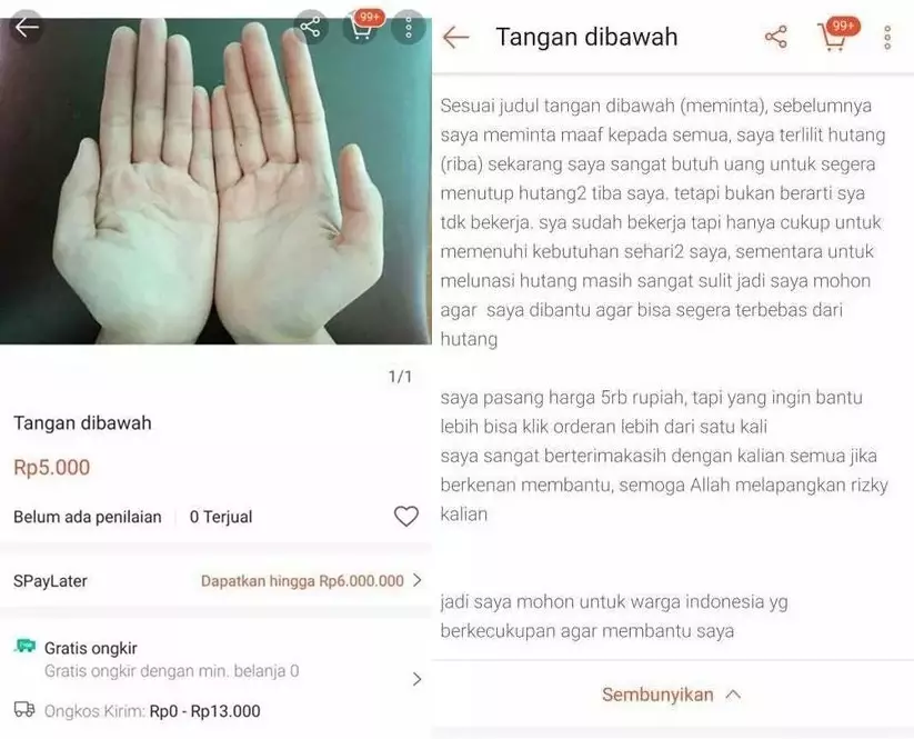 Deskripsi barang di online shop berbagai sumber Deskripsi barang di online shop berbagai sumber