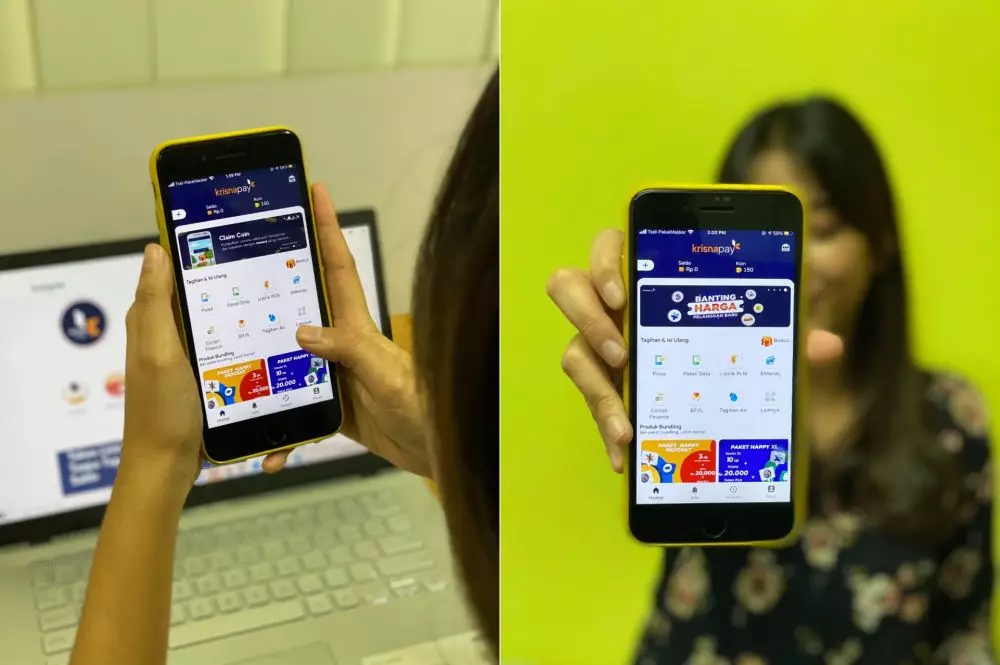 Aplikasi Krisnapay © 2020 brilio.net