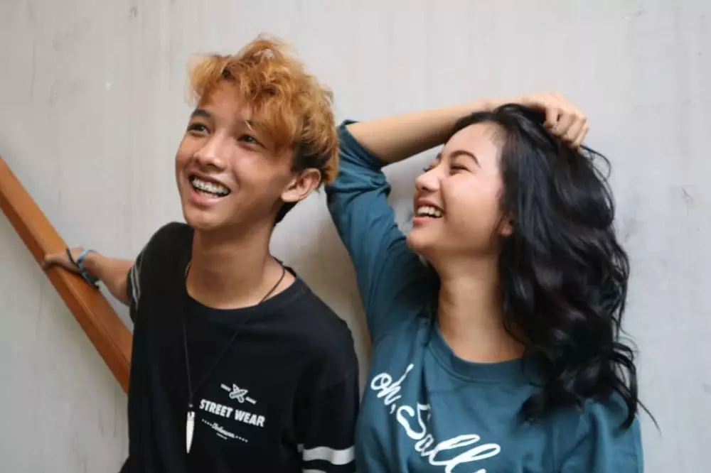 kebersamaan glenca chysara dan adik © Instagram