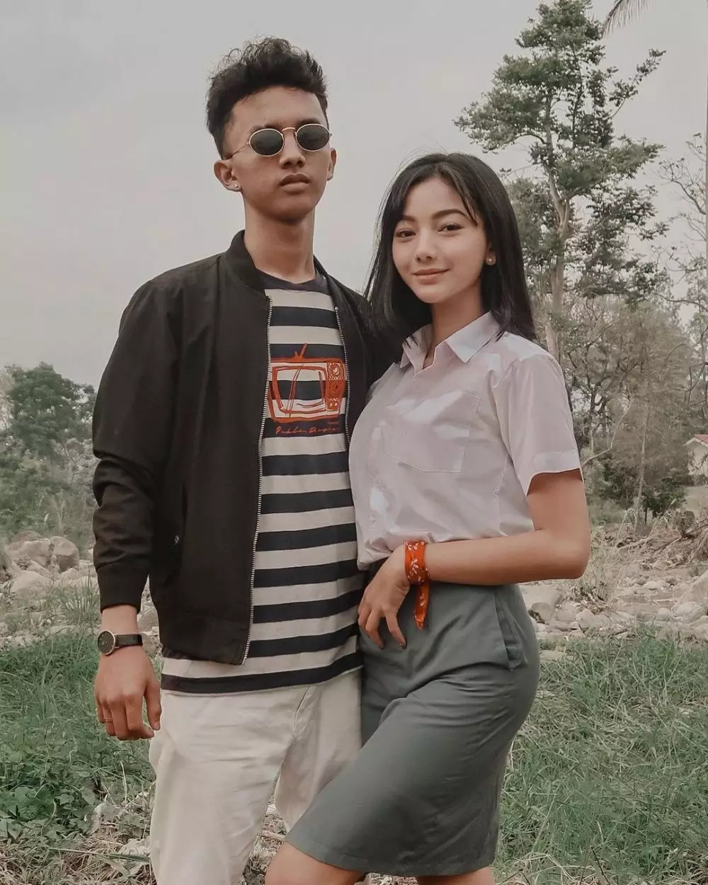 kebersamaan glenca chysara dan adik © Instagram