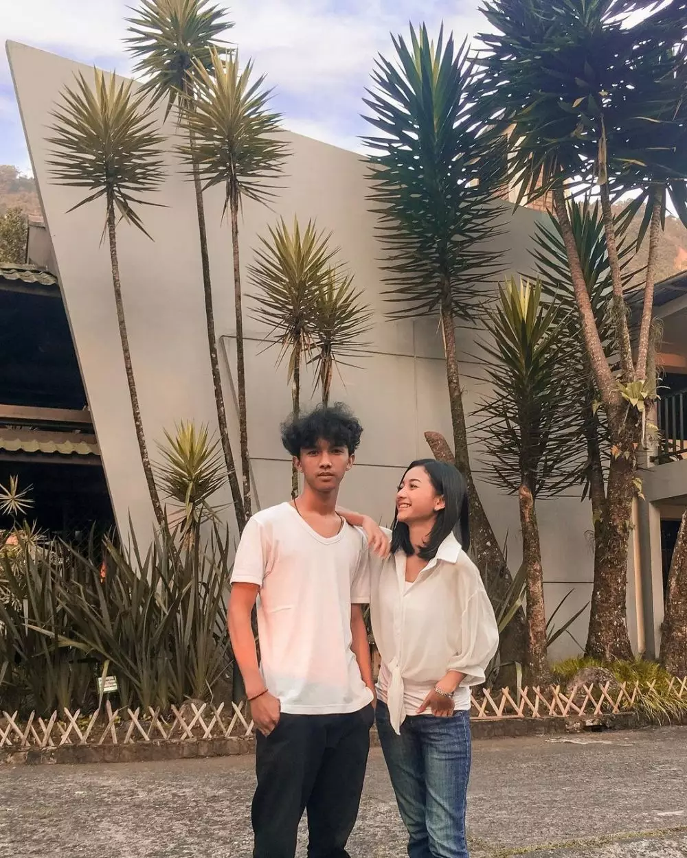 kebersamaan glenca chysara dan adik © Instagram