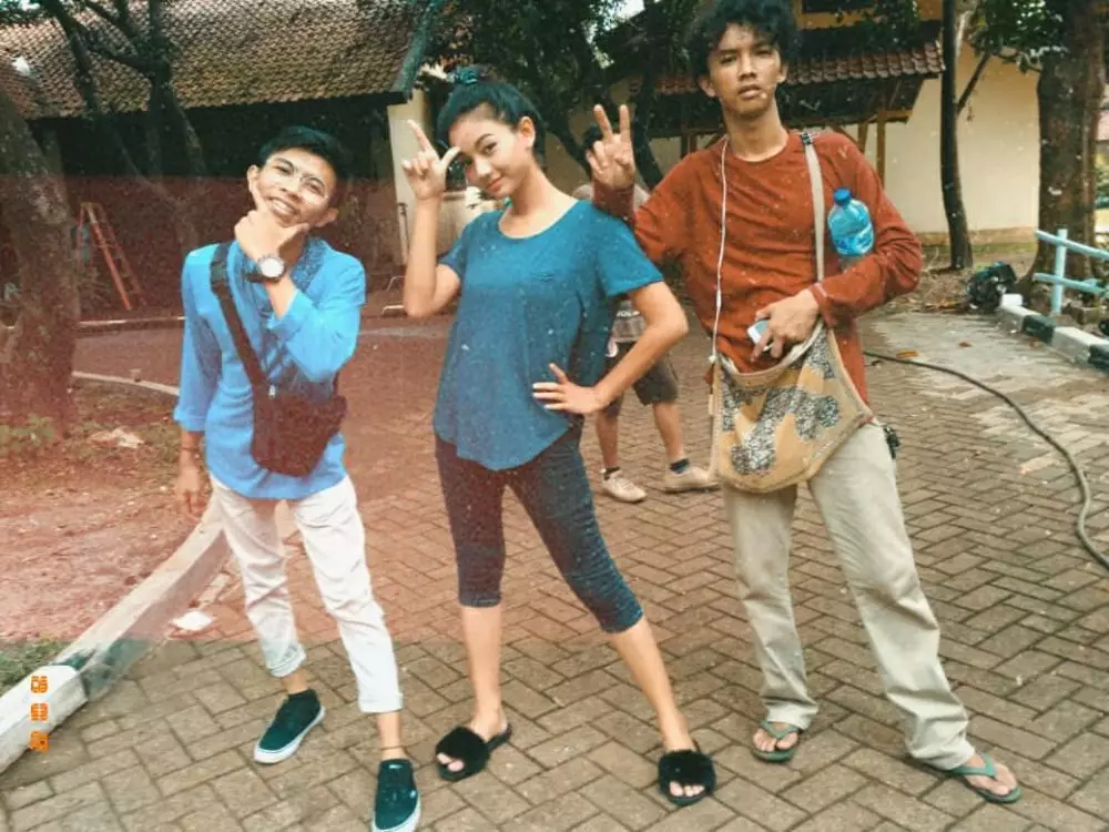 kebersamaan glenca chysara dan adik © Instagram