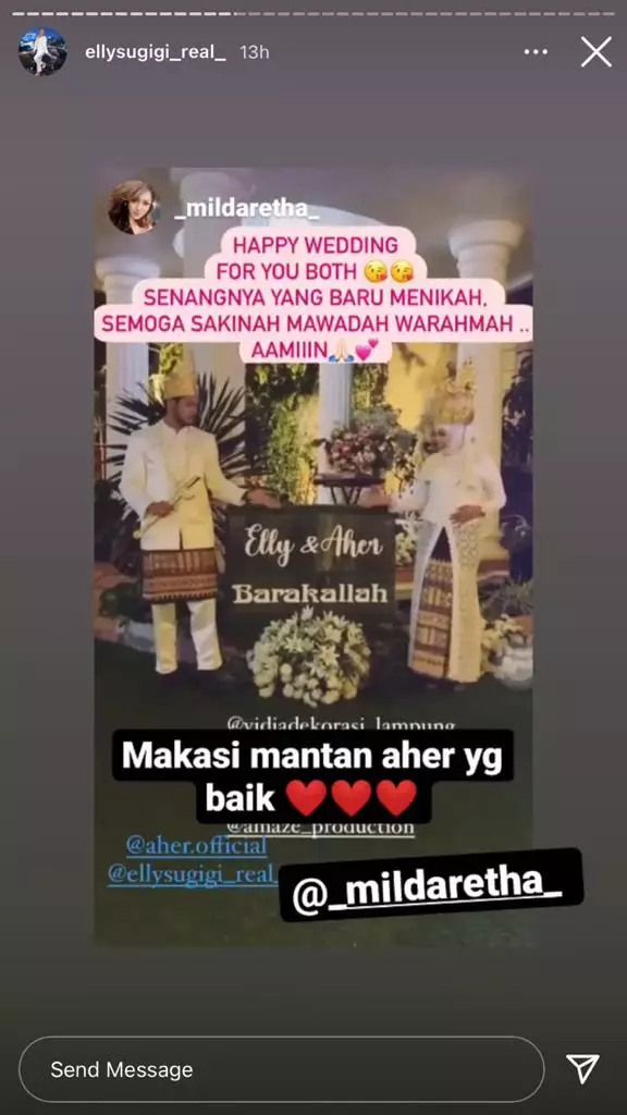 Elly Aher menikah   © 2020 brilio.net Elly Aher menikah   © 2020 brilio.net