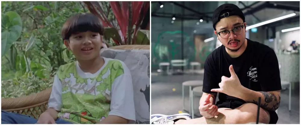 masa kecil dan kini pemain kepompong © berbagai sumber