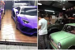 Potret garasi 10 seleb pria, punya Atta Halilintar bikin takjub