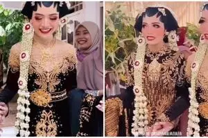 Viral wanita kembar nikah bareng, calon suaminya sempat tertukar