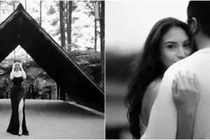 7 Potret prewedding Marcella Daryanani pemain sinetron Anak Langit