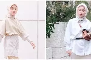Makin stylish, ini 10 gaya simpel OOTD Lesty Kejora