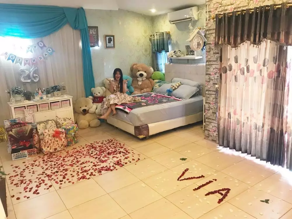 kamar tidur 10 pedangdut © Instagram kamar tidur 10 pedangdut © Instagram