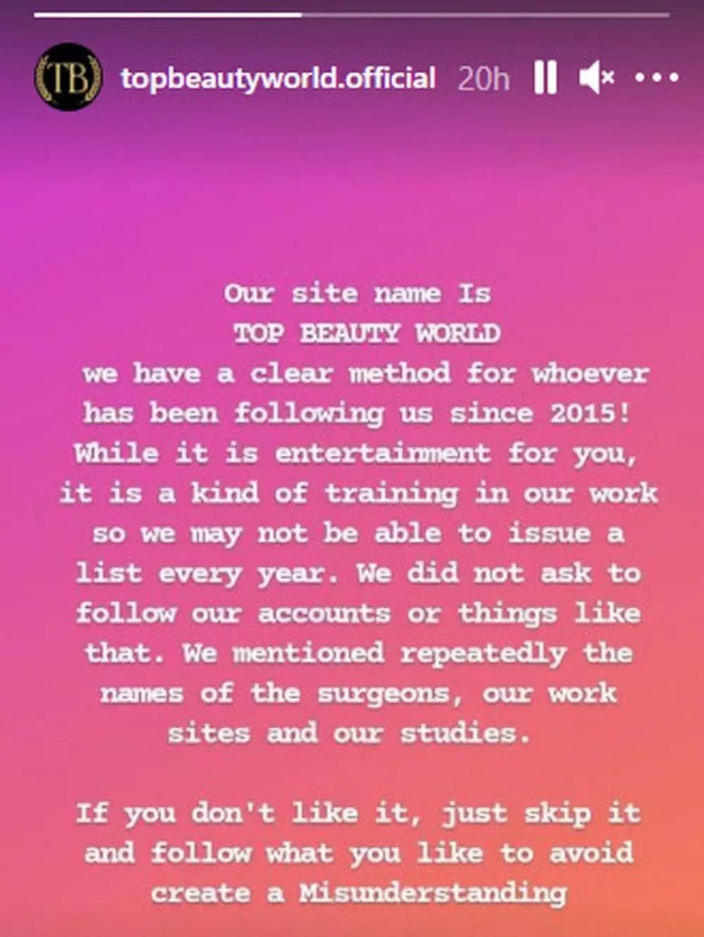 klarifikasi top beauty world © Berbagai Sumber