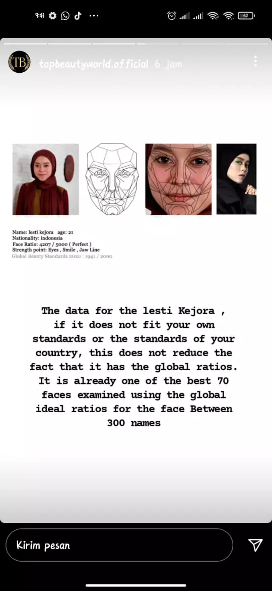 klarifikasi top beauty world © Berbagai Sumber