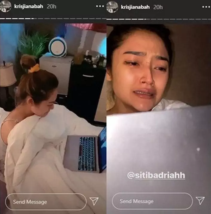 seleb nangis nonton drama korea © Instagram seleb nangis nonton drama korea © Instagram