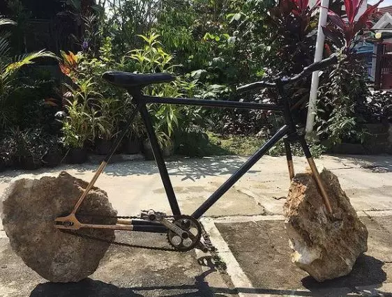 modifikasi sepeda dengan alat nggak biasa Instagram